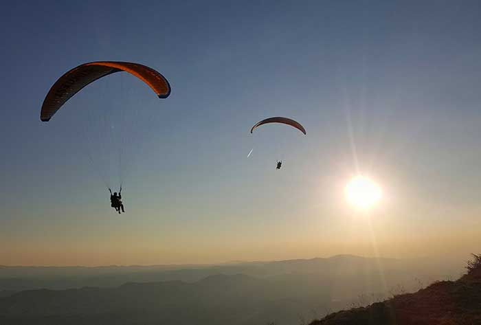 Paragliding active tours Vipava Valley